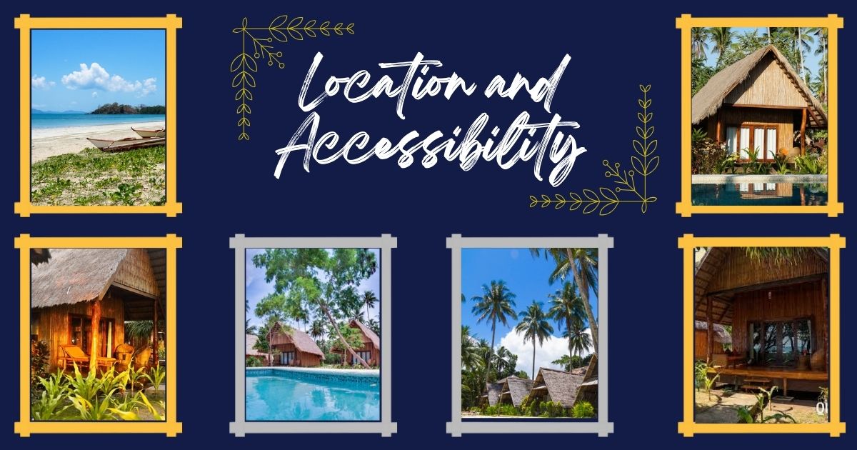 Location and Accessibility+ Escape to Qi Palawan Resort