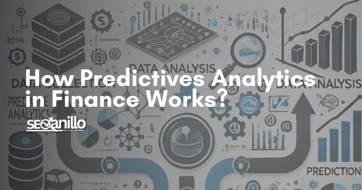The process of predictive analytics in finance, highlighting key stages and data flow.
