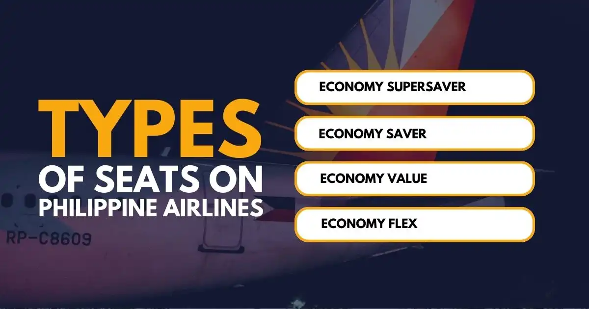 Types Of Seats On Philippine Airlines