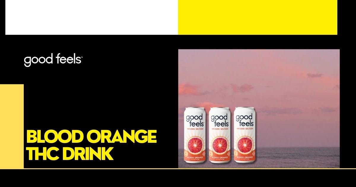 good feels blood orange thc drink