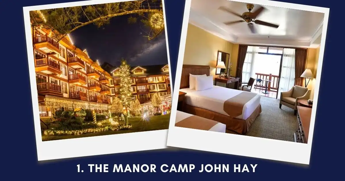 The Manor Camp John Hay + 5 Best Hotels in Baguio City, Philippines​