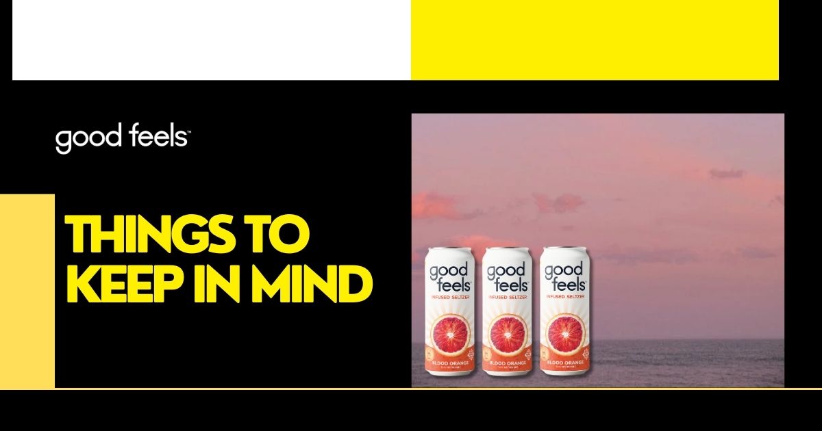 things to keep in mind when choosing infused seltzer