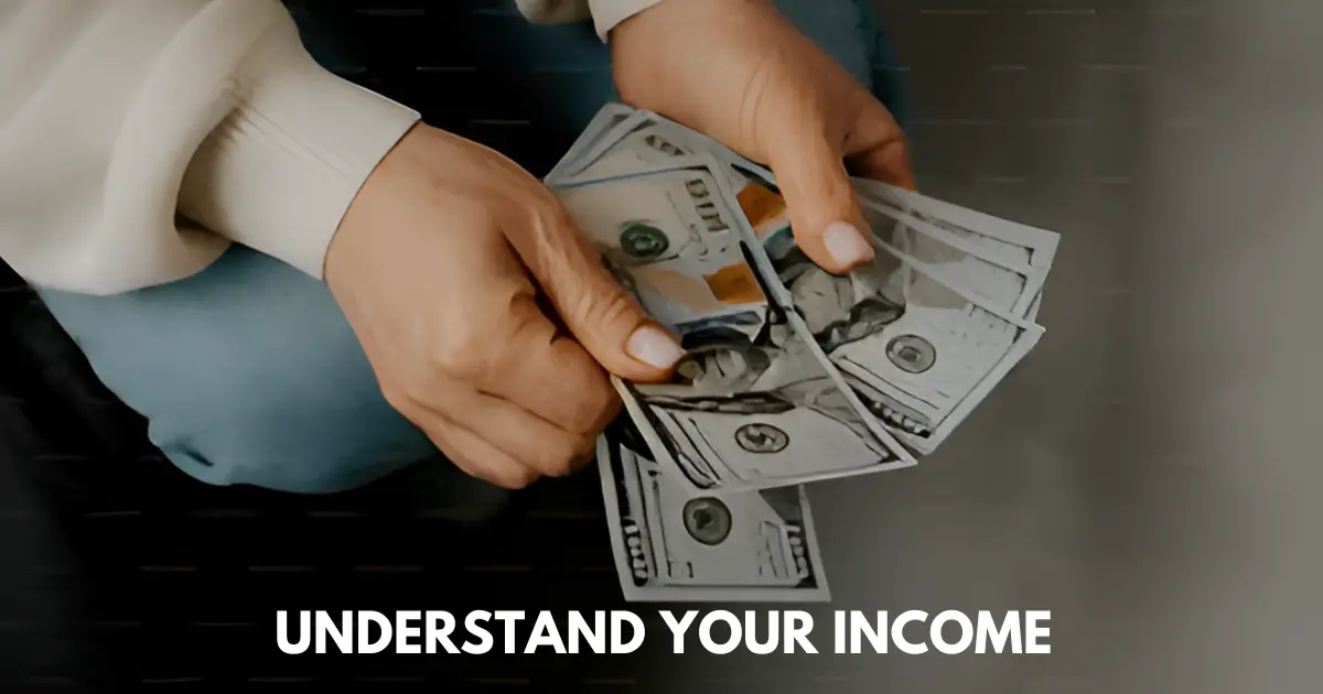 Person wearing sleeves view of hands holding dollar money.