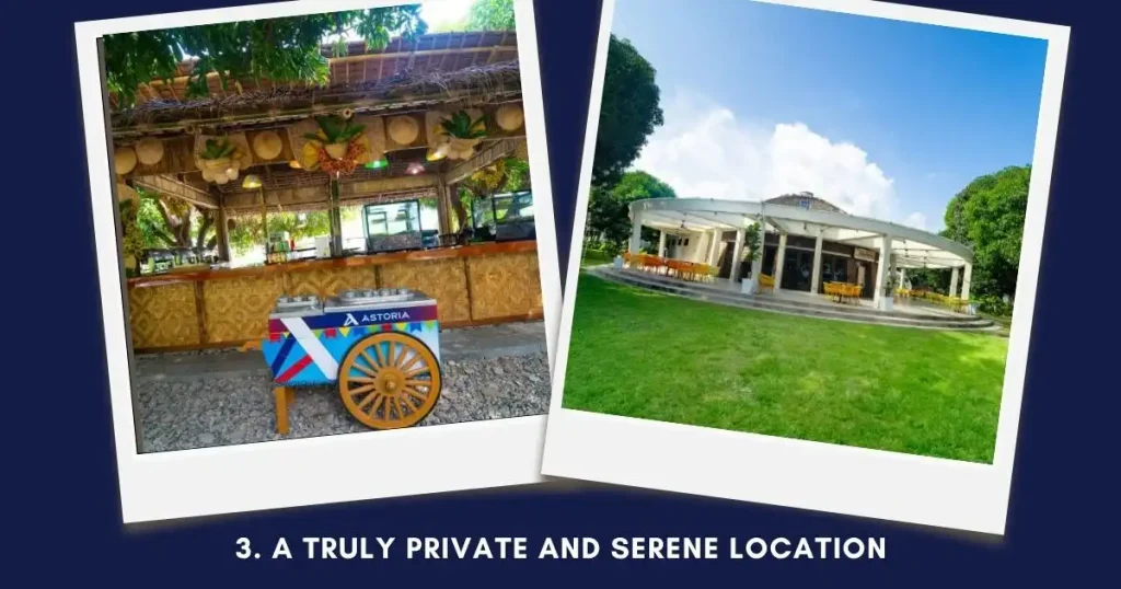 A Truly Private and Serene Location