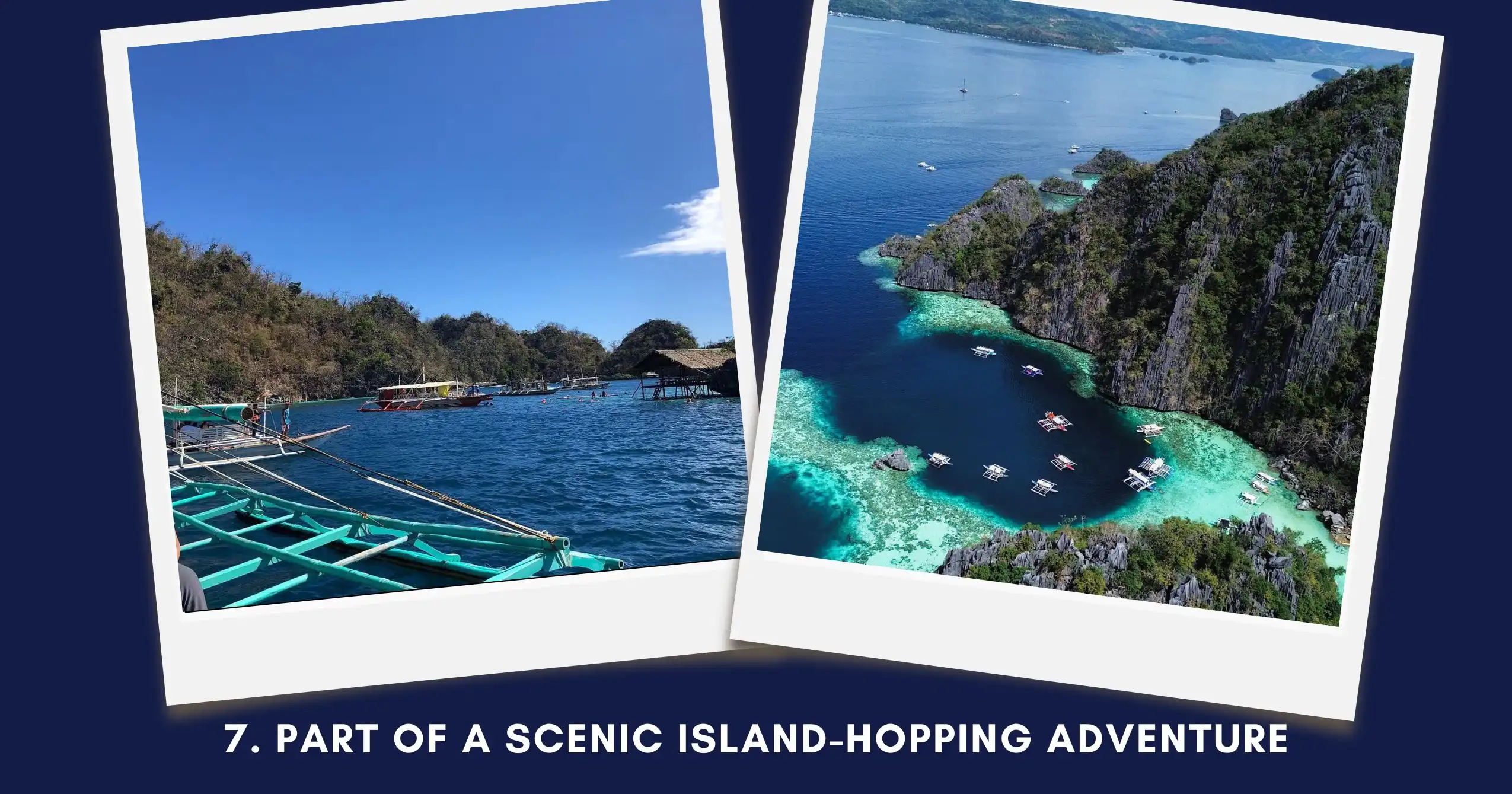 Part of a Scenic Island-Hopping Adventure