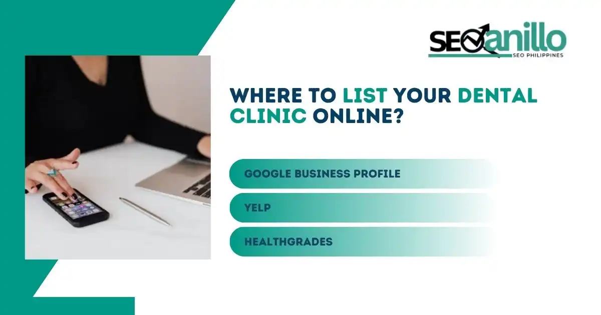 Google Business Profile, Yelp and Healthgrades