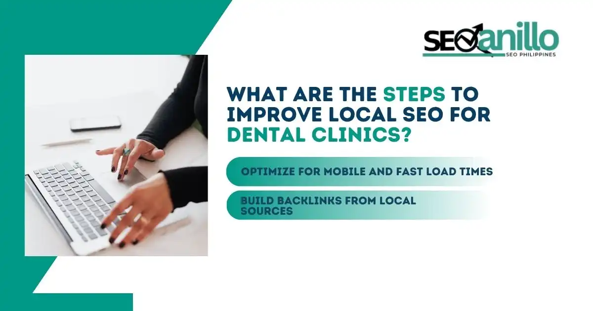 Optimize for Mobile and Fast Load Times and Build Backlinks from Local Sources