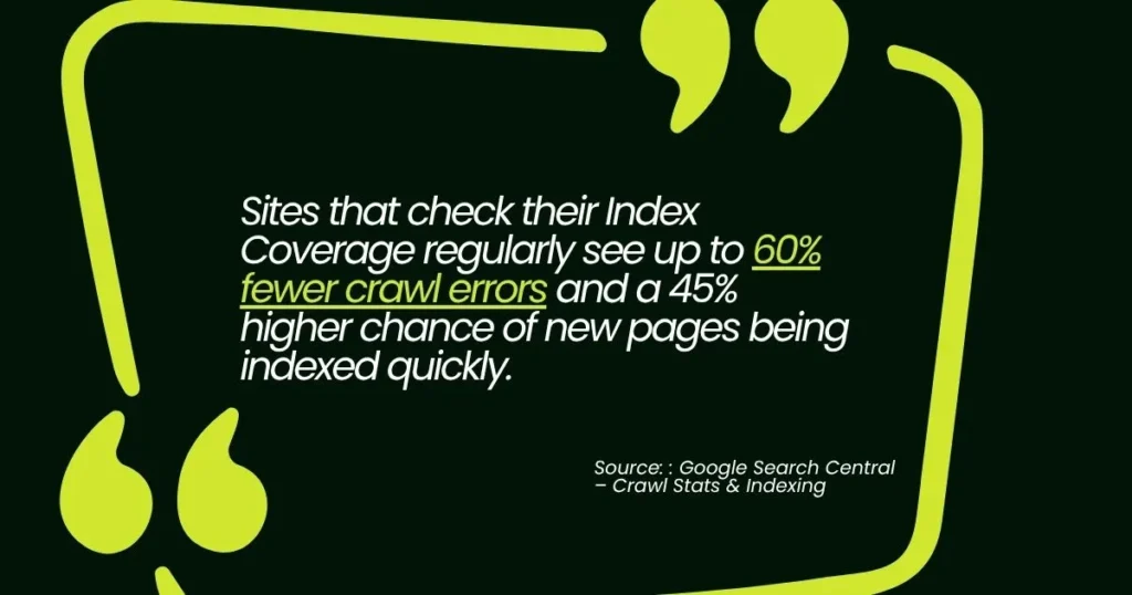 Visualization from Google Search Central illustrating Crawl Errors, indexing, and stats.