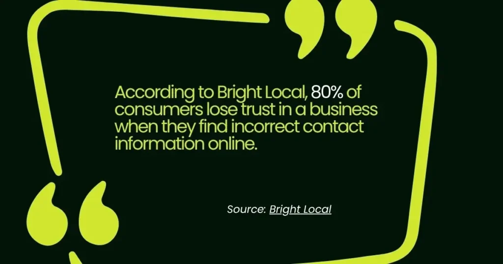 Local business schema markup helps maintain accurate business details and customer trust
