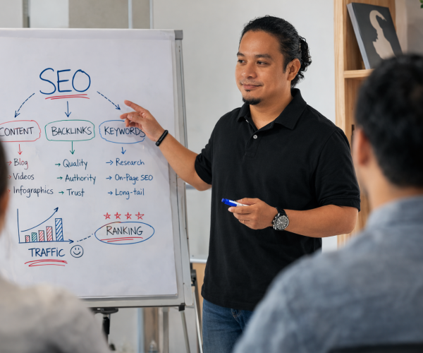 seo presentation in modern office sam seo philippines