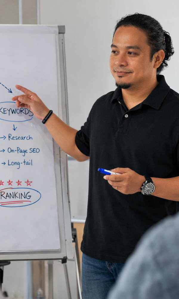 seo presentation in modern office sam seo philippines